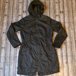 Kirkland Signature Black Utility Jacket w/ Hood & Weather-Resistant Design Sz XS